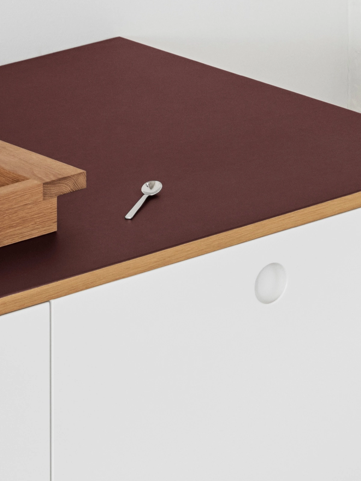 Linoleum countertop