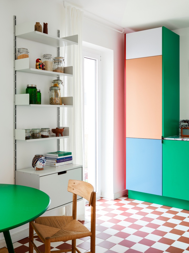 MATCH-Küche in gemischter Farbe