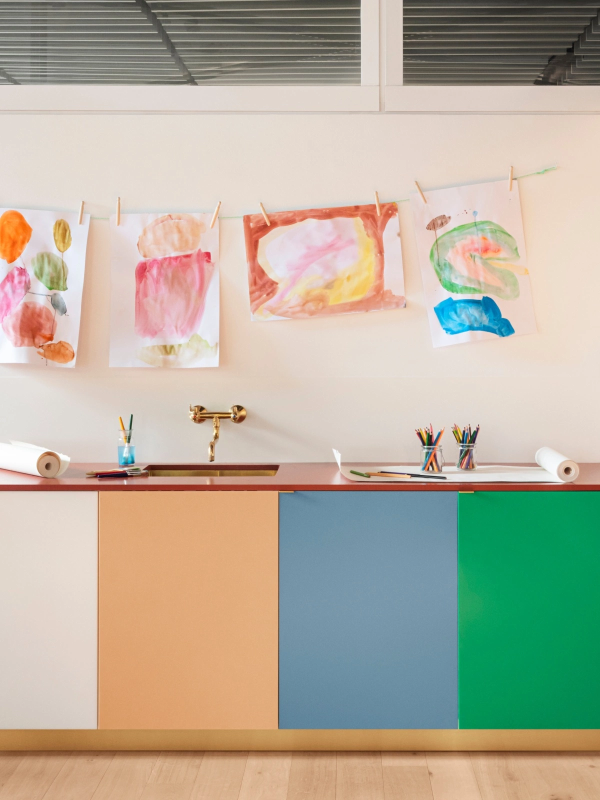 Cuisine MATCH en couleurs mélangées