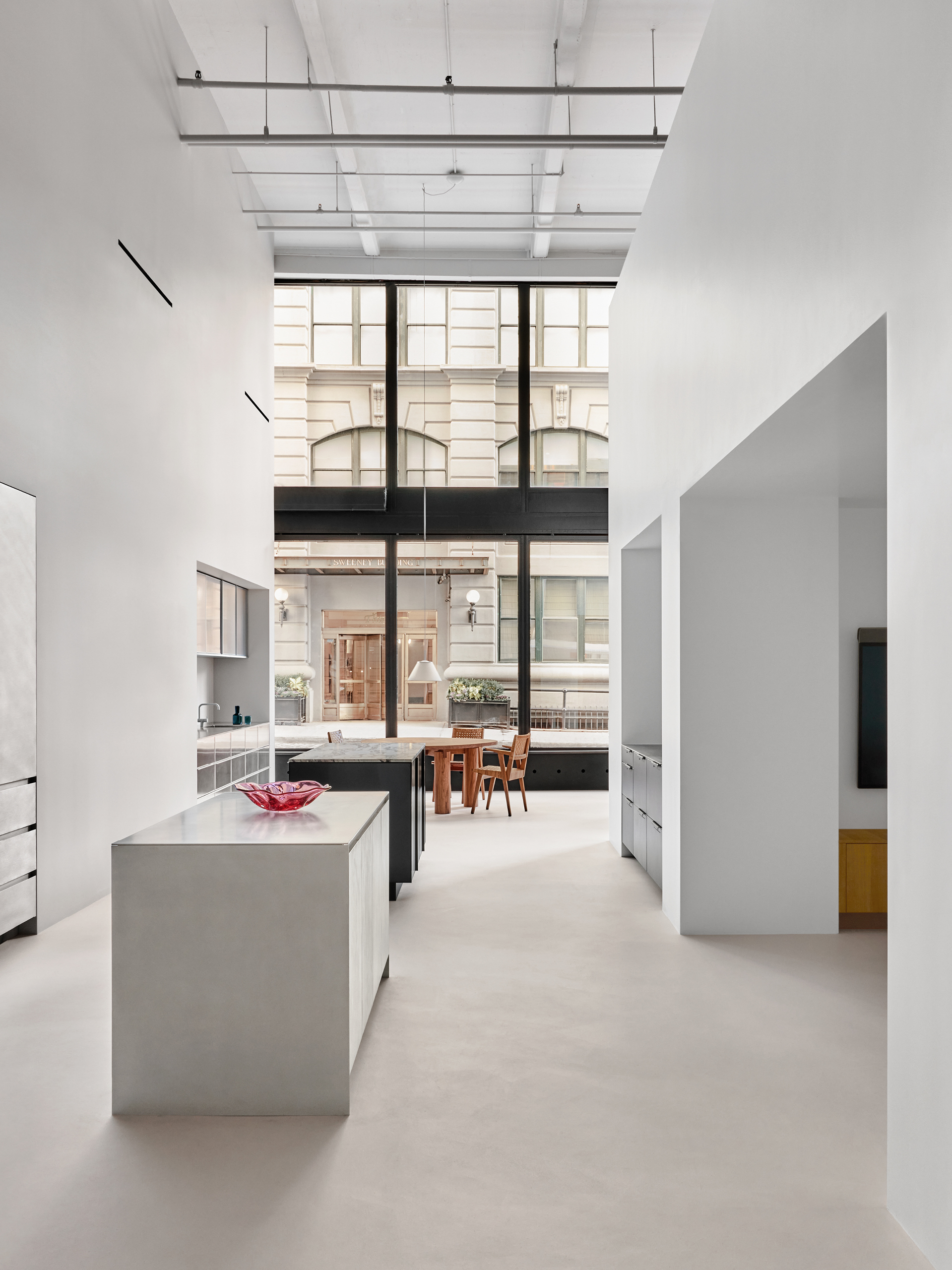 Salle d'exposition et magasin de cuisine à Dumbo, New York