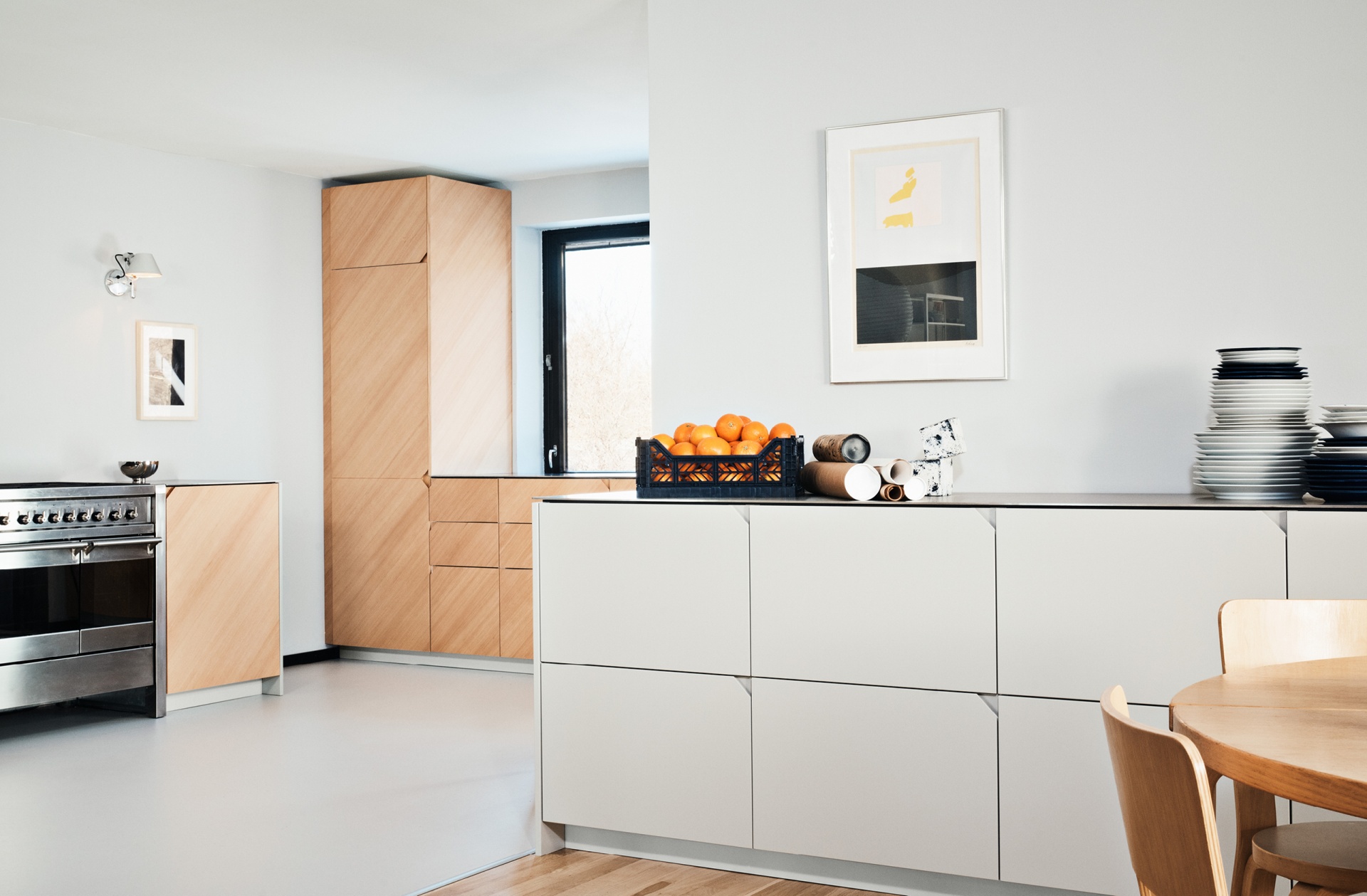 Cecilie Manz DEGREE kitchen in Oregon Pine & Stainless steel | Reform