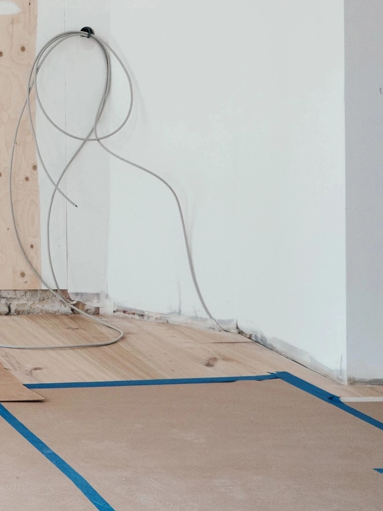 Forbered el-installationer i køkkenet