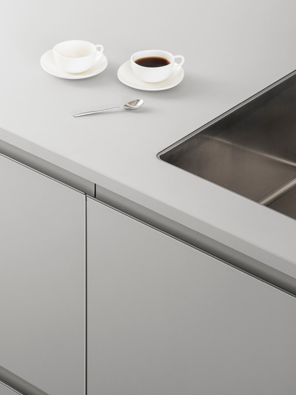 Fenix NTM laminate countertop 